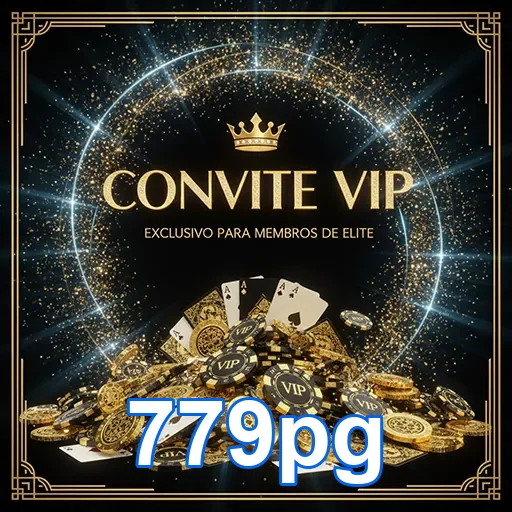 Convite VIP dos serviços oferecidos por 779pg, com design elegante e informações destacadas.