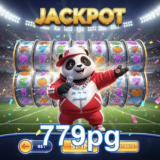 Imagem do jogo Jackpot Panda da 779pg, mostrando pandas em um cenário divertido e colorido.